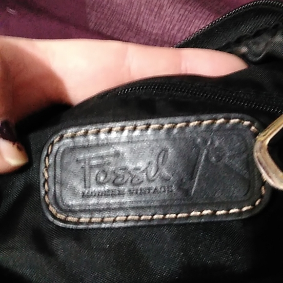 Fossil Black and Brown purse - Picture 10 of 10